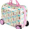 Princess Traveller Kids Collection - Ride-On Trolley - Zeemeermin - 42cm -Goedkope Bagage Winkel 1009x1200 5