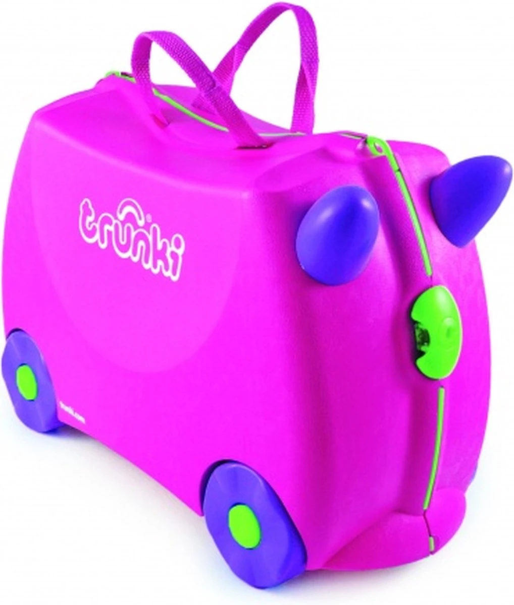 Trunki Ride-On Handbagage Koffer 46 Cm - Trixie 19 Trunki Ride-On Handbagage Koffer 46 Cm - Trixie - Afbeelding 17
