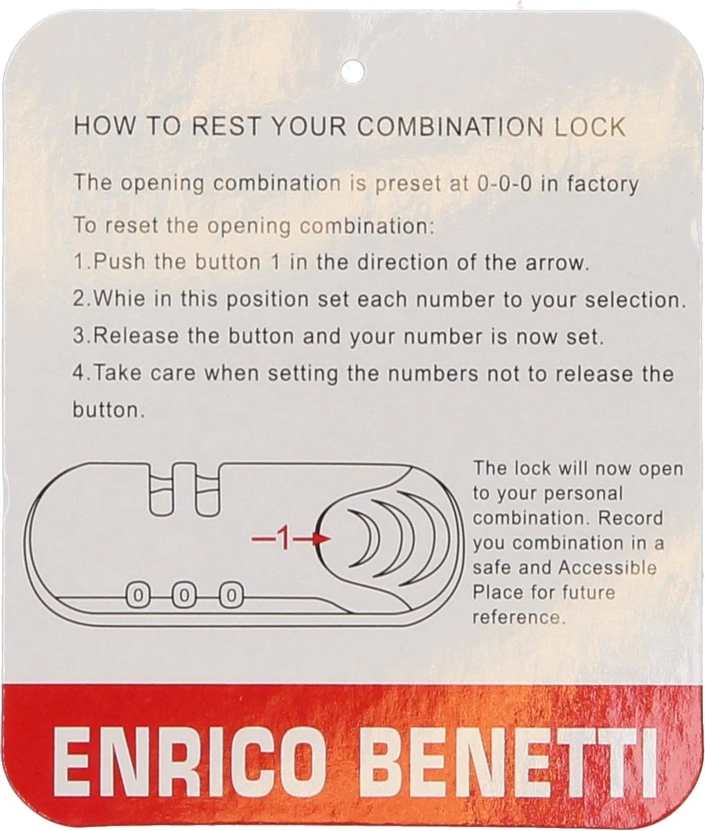 Enrico Benetti Louisville 39040 Handbagage Koffer Hardcase ABS - Zwart 7 Enrico Benetti Louisville 39040 Handbagage Koffer Hardcase ABS - Zwart - Afbeelding 5