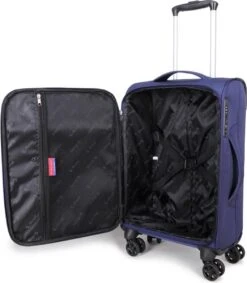 Decent D-Upright Handbagage Koffer - 55 Cm - TSA Slot - Donkerblauw 25 Decent D-Upright Handbagage Koffer - 55 Cm - TSA Slot - Donkerblauw -Goedkope Bagage Winkel 1046x1200