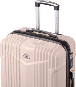 Tesla PC - Reiskoffer - 65 Cm - 4 Wielen - Roze -Goedkope Bagage Winkel 1047x1200 4