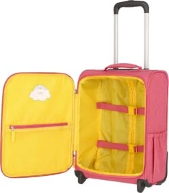 Travelite Handbagage Zachte Koffer / Trolley / Reiskoffer - Youngster - 44 Cm - Roze -Goedkope Bagage Winkel 1056x1200