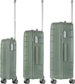 TravelZ Big Bars Kofferset - Trolleyset 3-delig Met TSA-slot - Olijf -Goedkope Bagage Winkel 1071x1200 5