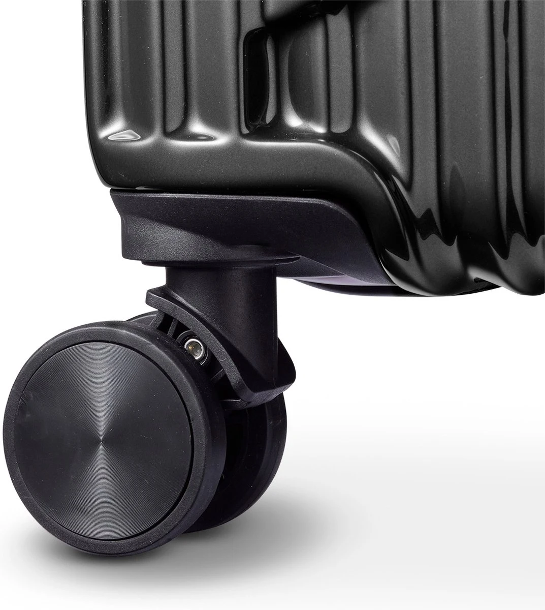 Tesla PC - Reiskoffer - 65 Cm - 4 Wielen - Zwart 7 Tesla PC - Reiskoffer - 65 Cm - 4 Wielen - Zwart - Afbeelding 5