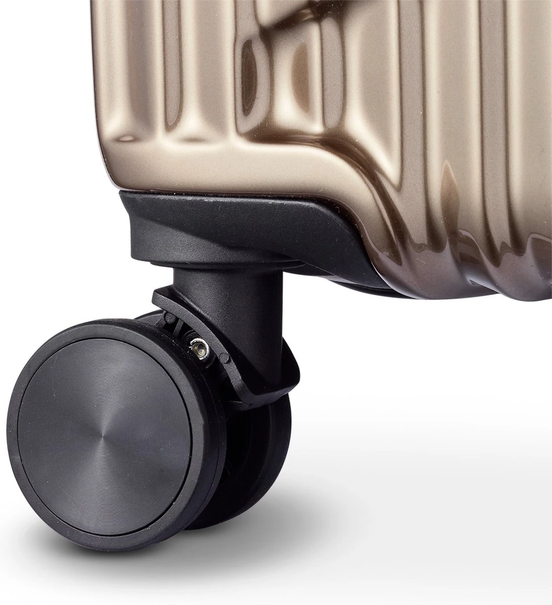 Tesla PC - Reiskoffer - 75 Cm - 4 Wielen - Goud 9 Tesla PC - Reiskoffer - 75 Cm - 4 Wielen - Goud - Afbeelding 7