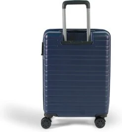 ©TROLLEYZ - Amsterdam No.9 - Trolley - 55cm Met TSA Slot - Dubbele Wielen - 360° Spinners - 100% ABS - Handbagage Koffer In Ocean Blue -Goedkope Bagage Winkel 1116x1200 2