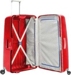 Samsonite Reiskoffer - S'CURE SPINNER 69/25 (Medium) Rood -Goedkope Bagage Winkel 1132x1200 11