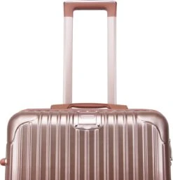 Royal Swiss - Reis Koffer - 66cm - Cijferslot- Lichtgewicht Koffer - 4 Wielen- Rosé Gold -Goedkope Bagage Winkel 1153x1200 15