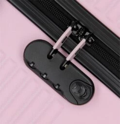 Enrico Benetti Louisville 39040 Handbagage Koffer Hardcase ABS - Roze -Goedkope Bagage Winkel 1156x1200 1