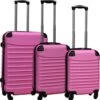 Travelerz Kofferset 3 Delig Met Wielen En Cijferslot - Handbagage Koffers - ABS - Licht Roze 1 Travelerz Kofferset 3 Delig Met Wielen En Cijferslot - Handbagage Koffers - ABS - Licht Roze -Goedkope Bagage Winkel 1174x1200 3