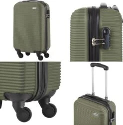 TravelZ Horizon Handbagagekoffer - 54cm Handbagage Trolley Met Gevoerde Binnenkant - Groen -Goedkope Bagage Winkel 1177x1200 16