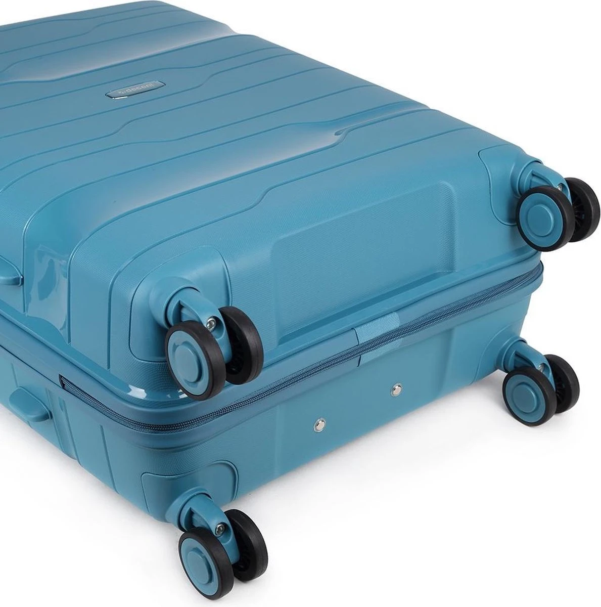 Decent ONE-CITY Large Koffer - 76 Cm - TSA Slot - Petrol 14 Decent ONE-CITY Large Koffer - 76 Cm - TSA Slot - Petrol - Afbeelding 12