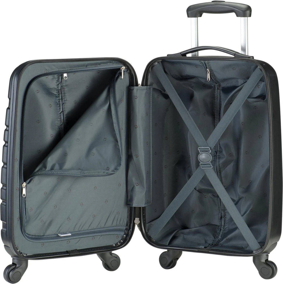 Princess Traveller Singapore Handbagage Koffer 55 Cm - Zwart 4 Princess Traveller Singapore Handbagage Koffer 55 Cm - Zwart - Afbeelding 2