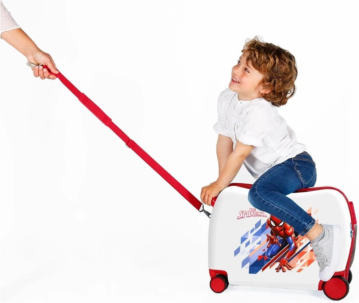 Marvel Ride-on Koffer Reiskoffer Spider-man 34 Liter Junior Wit 7 Marvel Ride-on Koffer Reiskoffer Spider-man 34 Liter Junior Wit - Afbeelding 5