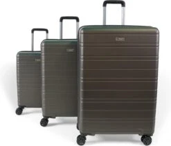 ©TROLLEYZ - Amsterdam No.9 - Kofferset 3 Delig - 55cm+69cm+78cm Met TSA Slot - Dubbele Wielen - 360° Spinners - 100% ABS - Reiskoffers In Cloudy Grey 14 ©TROLLEYZ - Amsterdam No.9 - Kofferset 3 Delig - 55cm+69cm+78cm Met TSA Slot - Dubbele Wielen - 360° Spinners - 100% ABS - Reiskoffers In Cloudy Grey -Goedkope Bagage Winkel 1200x1022 2