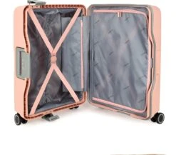 Decent Handbagage Koffer / Trolley / Reiskoffer - 55 Cm - 38 Liter - Polypropyleen - On-Tour - Roze 25 Decent Handbagage Koffer / Trolley / Reiskoffer - 55 Cm - 38 Liter - Polypropyleen - On-Tour - Roze -Goedkope Bagage Winkel 1200x1052