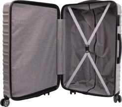 Tobeyz - Kofferset - 3-delig Grijs Handbagage - Verrijdbaar Op 4 Wielen - Stevig ABS - Lichtgewicht, Hardshell -Goedkope Bagage Winkel 1200x1057 1