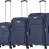 TravelZ Softspinner TSA Kofferset - 3-delige Zachte Trolleyset - Dubbele Wielen En Voorvakken Blauw -Goedkope Bagage Winkel 1200x1068 3