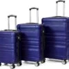 Merax 3-delig Kofferset Met TSA Slot - Trolleyset ABS 40L, 70L & 110 Liter - Blauw -Goedkope Bagage Winkel 1200x1078 2