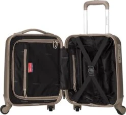 Decent Handbagage Koffer / Trolley / Reiskoffer - 42 Cm - 24 Liter - ABS - Maxi Air - Champagne -Goedkope Bagage Winkel 1200x1096 1