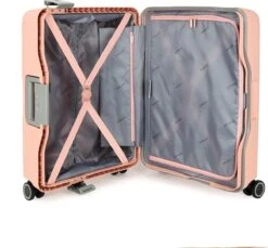 Decent Handbagage Koffer / Trolley / Reiskoffer - 55 Cm - 38 Liter - Polypropyleen - On-Tour - Roze 41 Decent Handbagage Koffer / Trolley / Reiskoffer - 55 Cm - 38 Liter - Polypropyleen - On-Tour - Roze -Goedkope Bagage Winkel 1200x1113 1