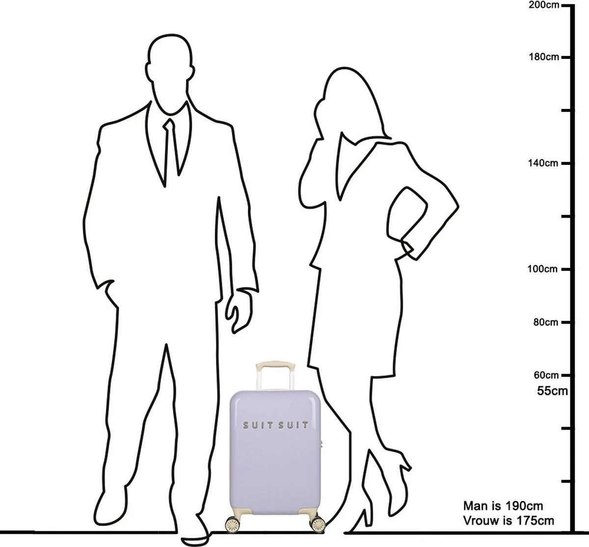 SUITSUIT - Fabulous Fifties - Luminous Mint - Handbagage (55 Cm) 16 SUITSUIT - Fabulous Fifties - Luminous Mint - Handbagage (55 Cm) - Afbeelding 14