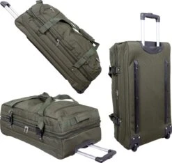 Travelsuitcase Atlanta - Stevige Trolley Tas - Groen - Handige Zakken - 80 Liter -Goedkope Bagage Winkel 1200x1135 3
