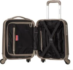 Decent Handbagage Koffer / Trolley / Reiskoffer - 42 Cm - 24 Liter - ABS - Maxi Air - Champagne -Goedkope Bagage Winkel 1200x1146