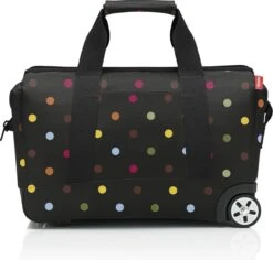 Reisenthel Allrounder Trolley Reiskoffer Reistas Op 2 Wielen - 30L - Dots Zwart -Goedkope Bagage Winkel 1200x1148