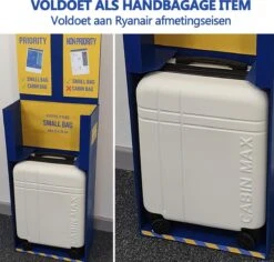 CabinMax Velocity Handbagage Koffer - Uitbreidbaar Trolley 44L - Harde Reiskoffer - 55x40x20/25 Cm - Lichtgewicht - Groot Capaciteit - Geel 16 CabinMax Velocity Handbagage Koffer - Uitbreidbaar Trolley 44L - Harde Reiskoffer - 55x40x20/25 Cm - Lichtgewicht - Groot Capaciteit - Geel -Goedkope Bagage Winkel 1200x1148 4