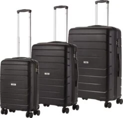 TravelZ Big Bars Kofferset - Trolleyset 3-delig Met TSA-slot - Zwart 15 TravelZ Big Bars Kofferset - Trolleyset 3-delig Met TSA-slot - Zwart -Goedkope Bagage Winkel 1200x1150 7