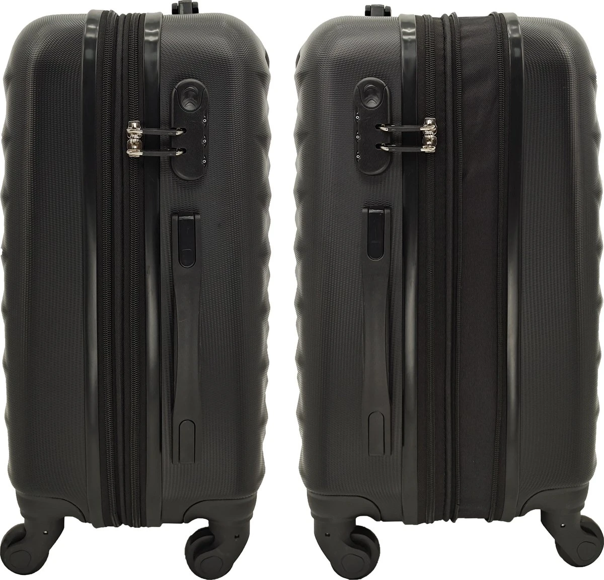 SB Travelbags 'Expandable' Bagage Koffer 65cm- Zwart 4 SB Travelbags 'Expandable' Bagage Koffer 65cm- Zwart - Afbeelding 2