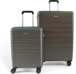 ©TROLLEYZ - Amsterdam No.9 - Kofferset 2 Delig - 55cm+78cm Met TSA Slot - Dubbele Wielen - 360° Spinners - 100% ABS - Reiskoffers In Cloudy Grey 15 ©TROLLEYZ - Amsterdam No.9 - Kofferset 2 Delig - 55cm+78cm Met TSA Slot - Dubbele Wielen - 360° Spinners - 100% ABS - Reiskoffers In Cloudy Grey -Goedkope Bagage Winkel 1200x1157 8