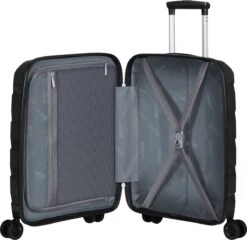 American Tourister Reiskoffer - Air Move Spinner 55/20 Tsa (Handbagage) Black 13 American Tourister Reiskoffer - Air Move Spinner 55/20 Tsa (Handbagage) Black -Goedkope Bagage Winkel 1200x1164 1