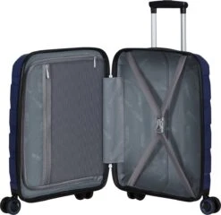 American Tourister Reiskoffer - Air Move Spinner 55/20 Tsa (Handbagage) Midnight Navy 11 American Tourister Reiskoffer - Air Move Spinner 55/20 Tsa (Handbagage) Midnight Navy -Goedkope Bagage Winkel 1200x1164 2
