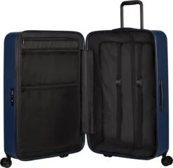 Samsonite Reiskoffer - Stackd Spinner 55/20 Exp (Handbagage) Navy -Goedkope Bagage Winkel 1200x1167