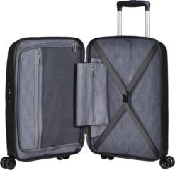 American Tourister Reiskoffer - Bon Air Dlx Spinner 55/20 Tsa (Handbagage) Black -Goedkope Bagage Winkel 1200x1168 1