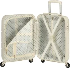 Princess Traveller Florence - Handbagagekoffer Met Strap - Crème - S - 55cm 14 Princess Traveller Florence - Handbagagekoffer Met Strap - Crème - S - 55cm -Goedkope Bagage Winkel 1200x1168 4