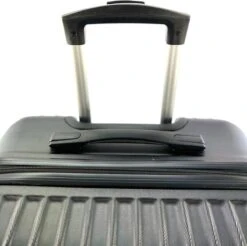 AATravel M Reiskoffer - Trolley ABS - Met Dubbele Wielen - 66 Cm - 66 Liter - Zwart -Goedkope Bagage Winkel 1200x1196 5