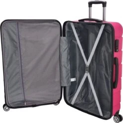 Beagles Originals Comfy Travel Grote Koffer - 74 Cm - Fuchsia -Goedkope Bagage Winkel 1200x1197 3