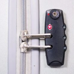 ©TROLLEYZ - Bali No.22 - Reiskoffer 69cm Met TSA Slot - Dubbele Wielen - 360° Spinners - 100% ABS - Reiskoffer In Metallic Grey -Goedkope Bagage Winkel 1200x1200 1006