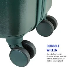 Princess Traveller Harlem - Reiskoffer - Groen - L - 76cm -Goedkope Bagage Winkel 1200x1200 1021