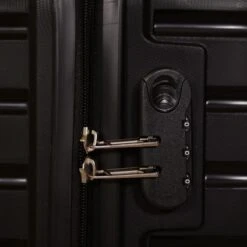 ©TROLLEYZ - Berlin No.11 - Reiskoffer 78cm Met Cijferslot - Dubbele Wielen - 360° Spinners - 100% Polypropyleen - Reiskoffer In Night Black -Goedkope Bagage Winkel 1200x1200 1037