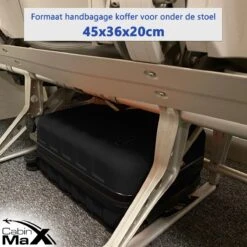CabinMax Handbagage Koffer - Trolley 30L - Harde Reiskoffer - 45x36x20cm - Lichtgewicht - Groot Capaciteit - Zwart 21 CabinMax Handbagage Koffer - Trolley 30L - Harde Reiskoffer - 45x36x20cm - Lichtgewicht - Groot Capaciteit - Zwart -Goedkope Bagage Winkel 1200x1200 122