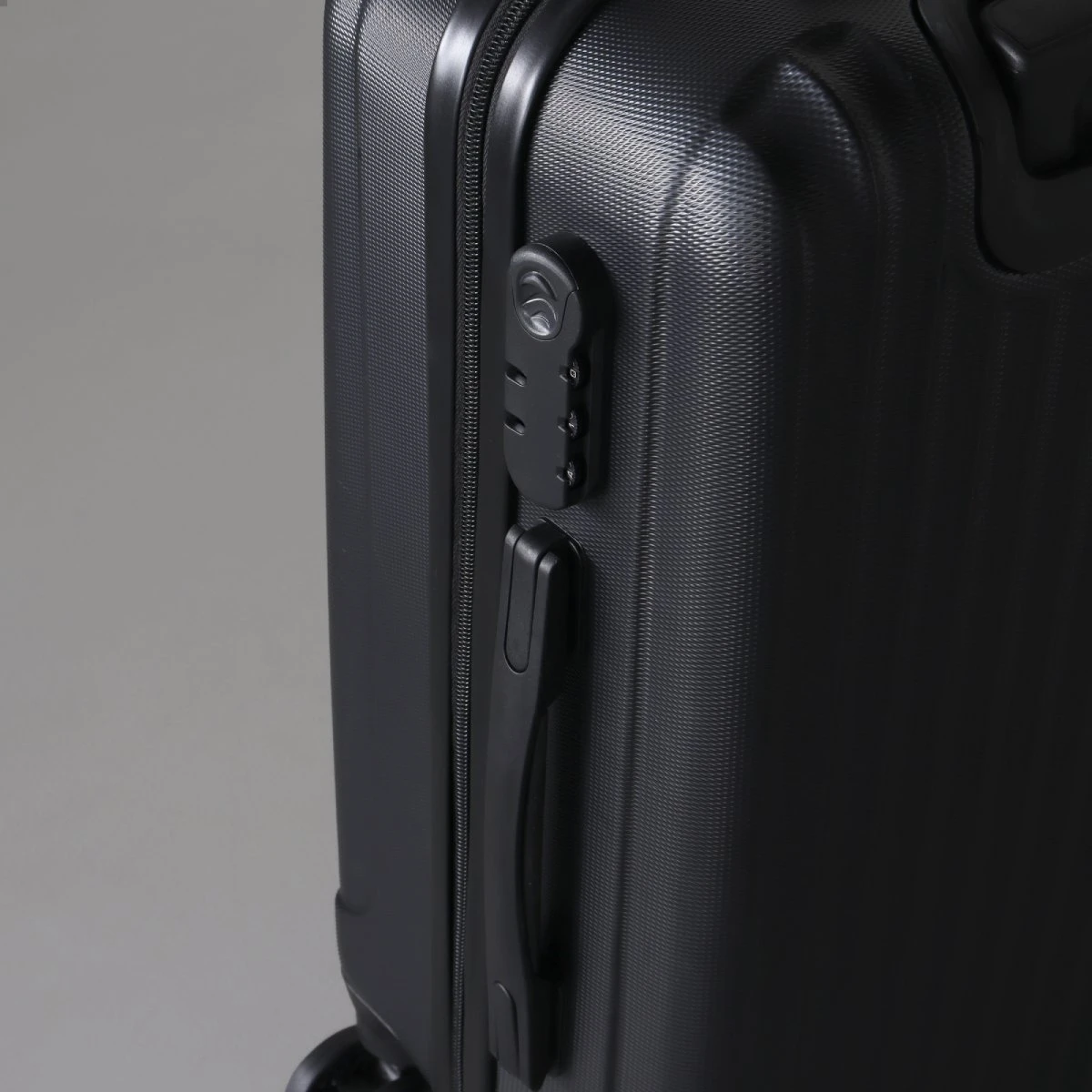 Handbagage Koffer 55cm Zwart 4 Wielen Trolley Met Pin Slot 4 Handbagage Koffer 55cm Zwart 4 Wielen Trolley Met Pin Slot - Afbeelding 2