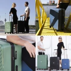 CarryOn Transport TSA Reiskoffer - Trolley 67cm Met Expander - OKOBAN - YKK Ritsen - Dubbele Wielen - Zwart -Goedkope Bagage Winkel 1200x1200 1352