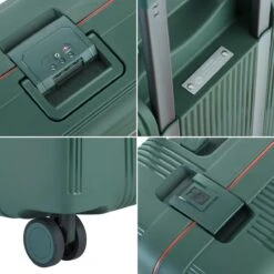 CarryOn Protector Luxe Reiskoffer - Trolley 66cm Met TSA-klikslot En OKOBAN - Ultrasterk - Groen -Goedkope Bagage Winkel 1200x1200 1493