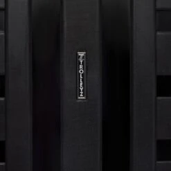 ©TROLLEYZ - Paris No.5 - Reiskoffer - 78cm Met TSA Slot - Dubbele Wielen - 360° Spinners - 100% Polypropyleen - Reiskoffer In Piano Black -Goedkope Bagage Winkel 1200x1200 1515