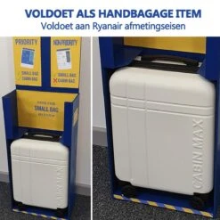 CabinMax Velocity Handbagage Koffer - Uitbreidbaar Trolley 44L - Harde Reiskoffer - 55x40x20/25 Cm - Lichtgewicht - Groot Capaciteit - Oranje -Goedkope Bagage Winkel 1200x1200 1552