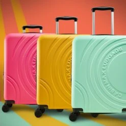 CabinMax Velocity Handbagage Koffer - Uitbreidbaar Trolley 44L - Harde Reiskoffer - 55x40x20/25 Cm - Lichtgewicht - Groot Capaciteit - Oranje -Goedkope Bagage Winkel 1200x1200 1553